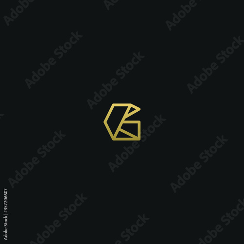 Free Download Creative Minimal  Geometric style initial C letter icon logo - GFXLoad