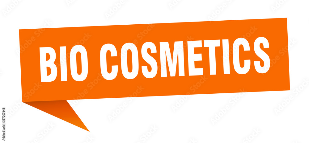 bio cosmetics banner. bio cosmetics speech bubble. bio cosmetics sign bio cosmetics banner. bio cosmetics speech bubble. bio cosmetics sign