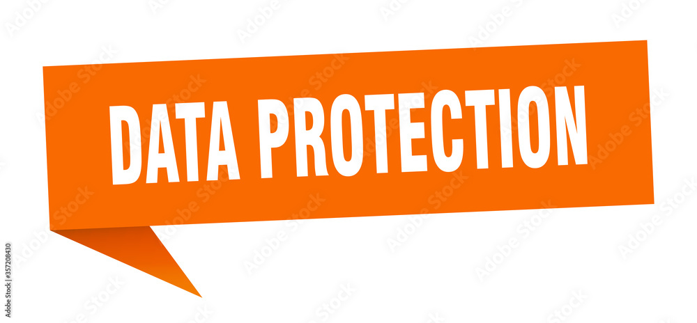 data protection banner. data protection speech bubble. data protection sign data protection banner. data protection speech bubble. data protection sign