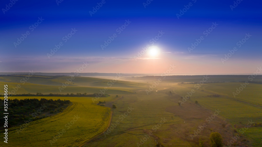 Obraz premium Dawn in the desert.