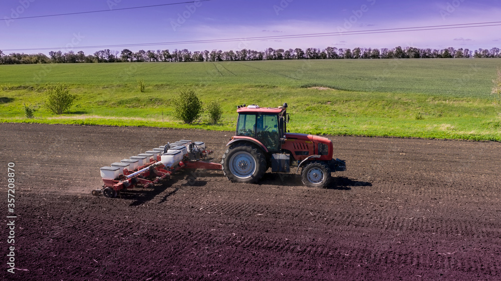 Obraz premium Agricultural work in the field.