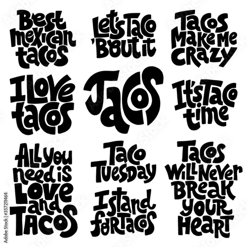 Taco loving set