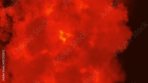 Chain Reaction Fire Explosions Background Seamless Looping/ Chain Reaction Fire Explosions Background Seamless Looping