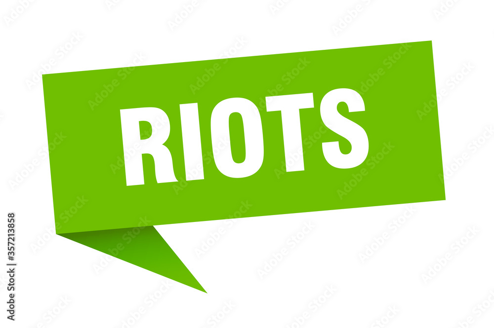 riots banner. riots speech bubble. riots sign riots banner. riots speech bubble. riots sign