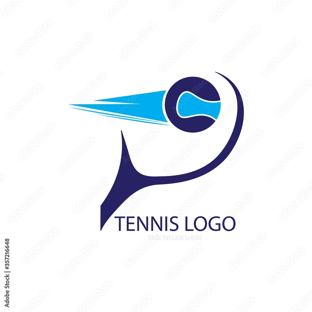 tennis illustration icon logo vector design tennis illustration icon logo vector design