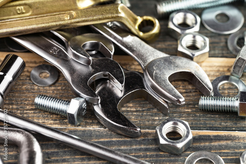 Various tools for working in the workshop.