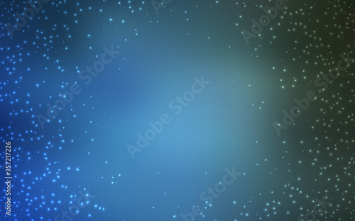 Light BLUE vector layout with cosmic stars.