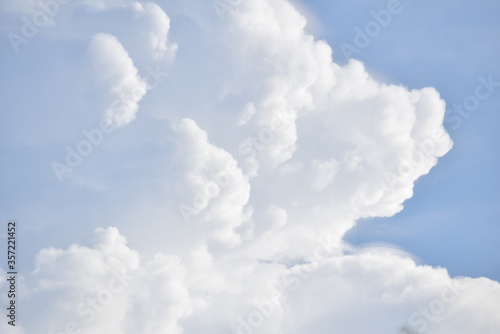 blue sky with clouds