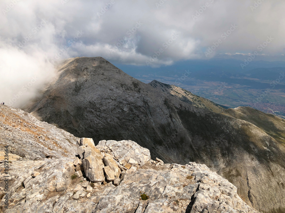 Hiking Vihren, the highest peak of Pirin mountains in Bulgaria Hiking Vihren, the highest peak of Pirin mountains in Bulgaria