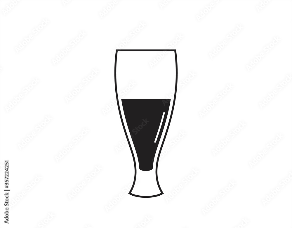 wine glass icon, illustration, logo design wine glass icon, illustration, logo design