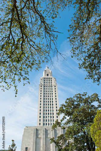 Louisiana State Capitol Building in Baton Rouge