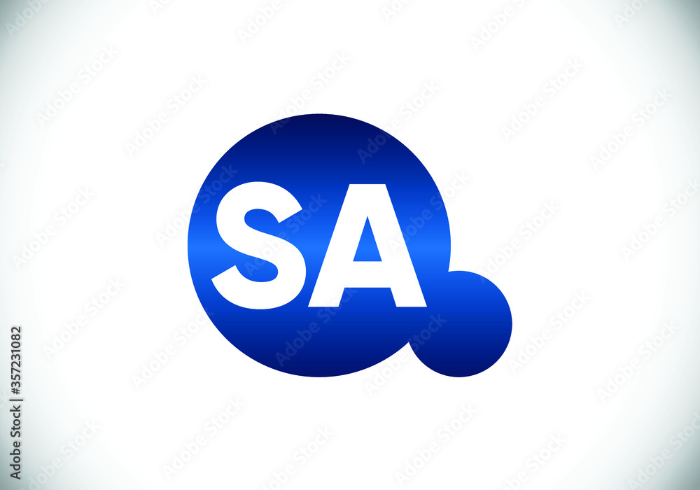 Initial Monogram Letter S A Logo Design Vector Template. S A Letter Logo Design
Initial Monogram Letter S A Logo Design Vector Template. S A Letter Logo Design