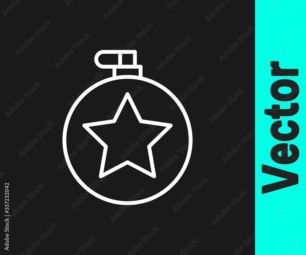 White line Canteen water bottle icon isolated on black background. Tourist flask icon. Jar of water use in the campaign. Vector Illustration. White line Canteen water bottle icon isolated on black background. Tourist flask icon. Jar of water use in the campaign. Vector Illustration.