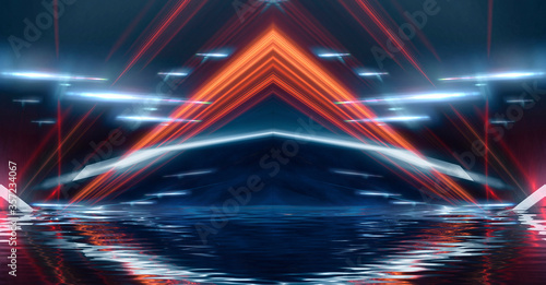 Empty stage background in p...