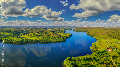 Warmia-jezioro Ukiel/Krzywe/ zatoka Łabędzia Szyja photo