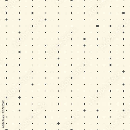 Seamless Halftone Pattern. Abstract Dot Background