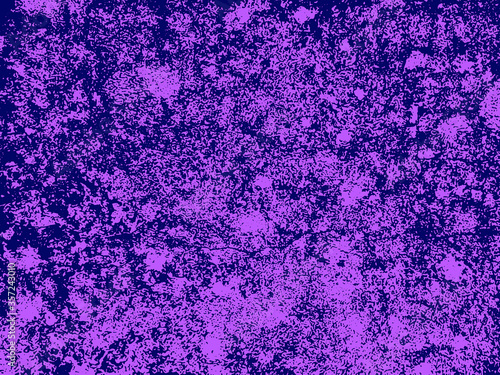 A purple and dark blue vector texture of distressed, urban, grungy concrete with aged and weathered damage. Ideal for use as a background texture.