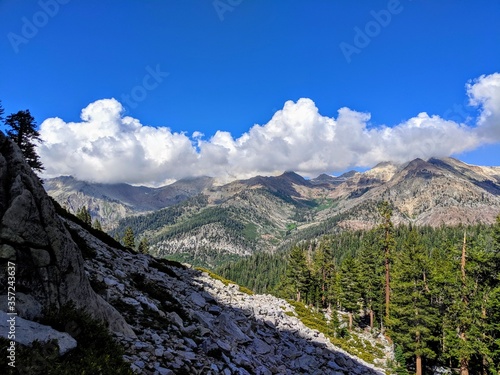 mountain landscape in California
