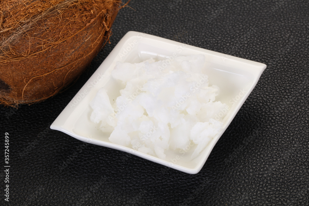 Dietary Coconut oil in the bowl Dietary Coconut oil in the bowl