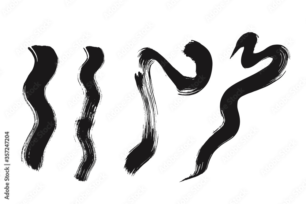 Creative design of artistic ink stain Creative design of artistic ink stain