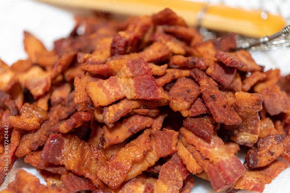 chopped bacon bits chopped bacon bits