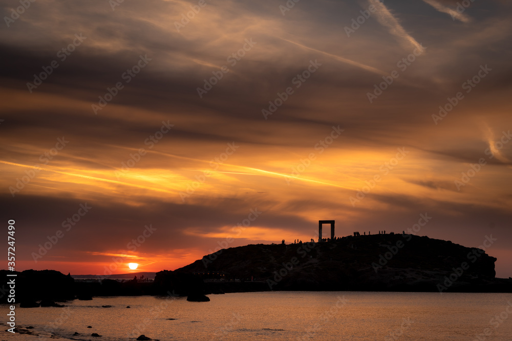 Fototapeta premium Portal of Apollo evening