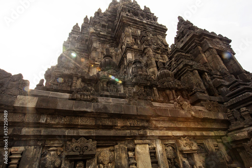 Prambanan temple near Jokyakarta  Java  Indonesia