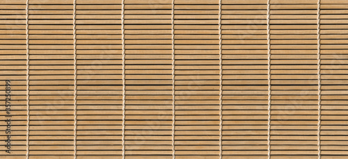 Asian bamboo mat texture banner