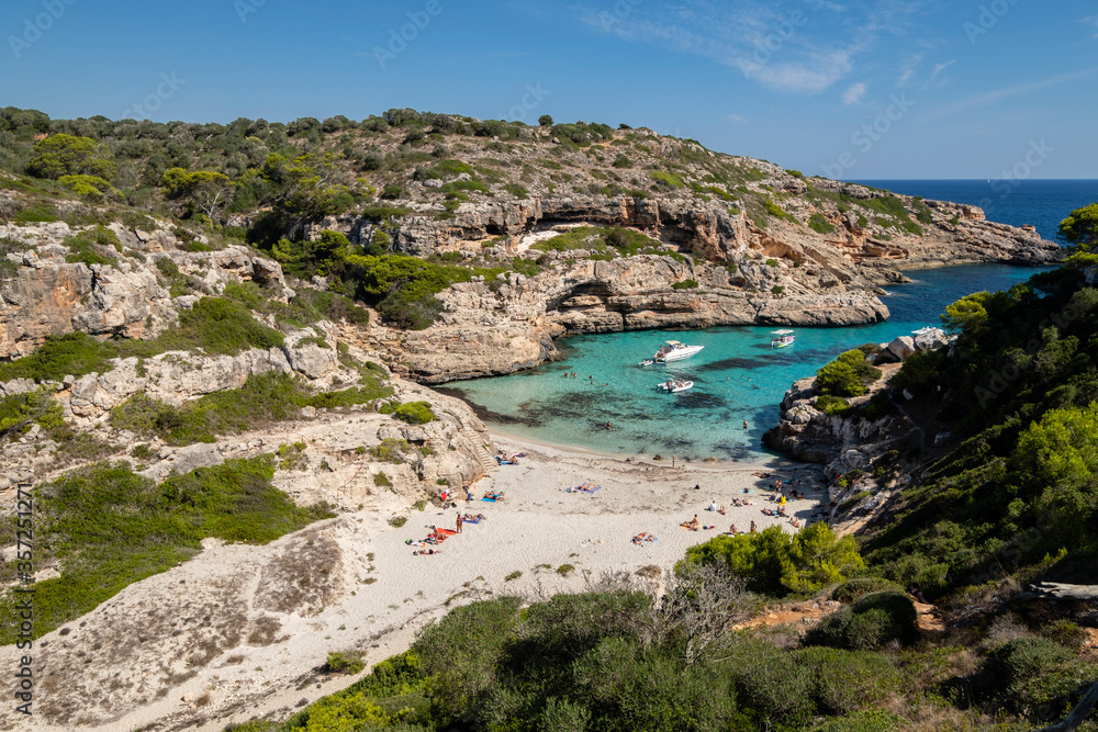 Caló des Marmols, Santany, Mallorca, balearic islands, Spain