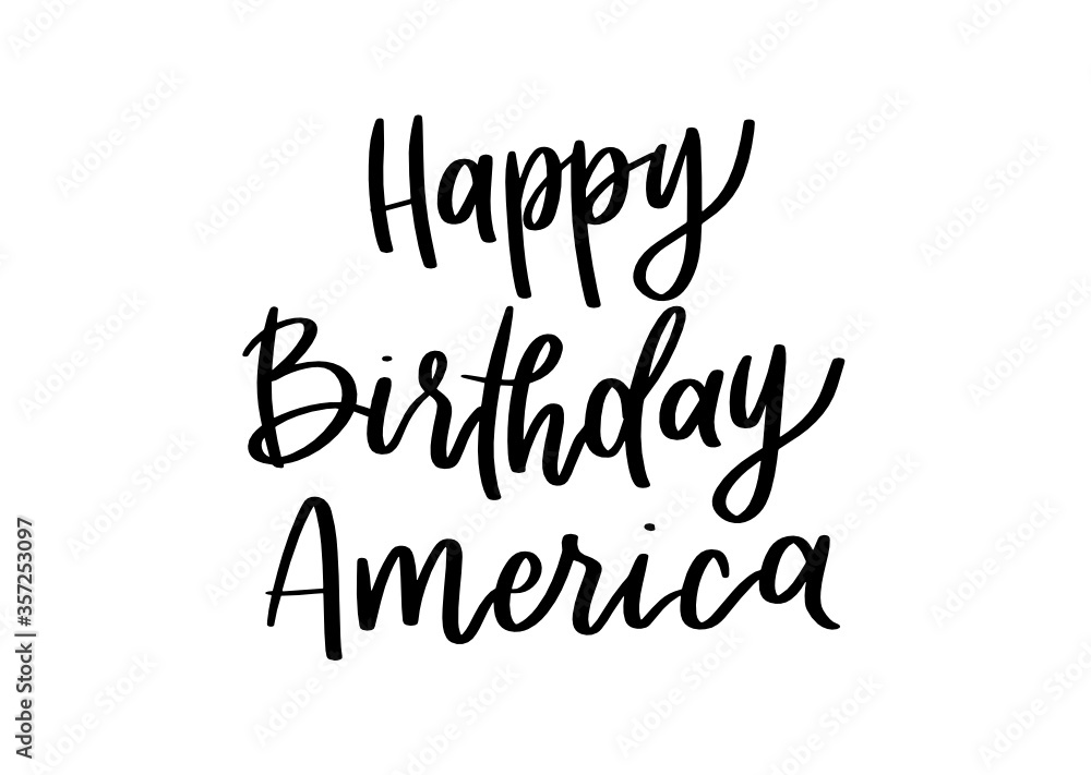 Happy Birthday America USA Patriotic Quotes 4th of July Crafts