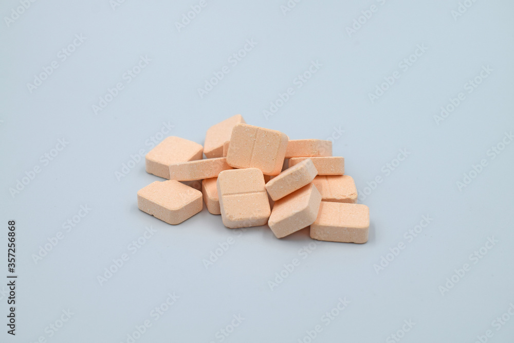 sugar cubes on a white background sugar cubes on a white background