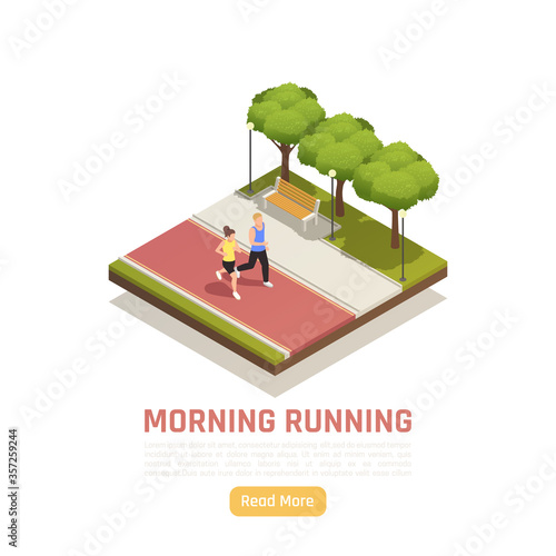 Personal Growth Jogging Isometric 