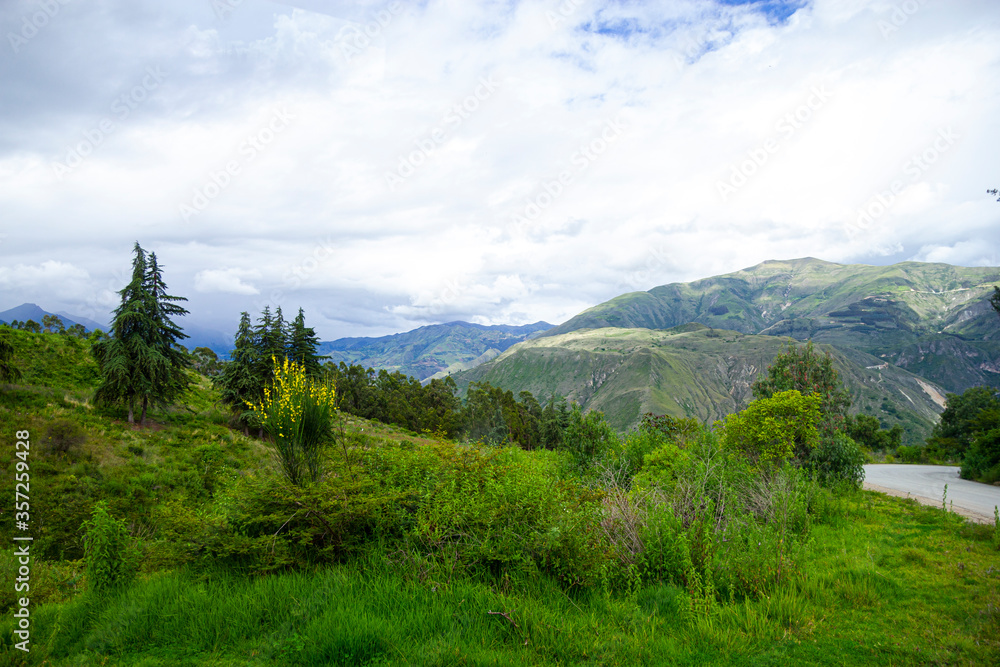 mountain landscape in the alps