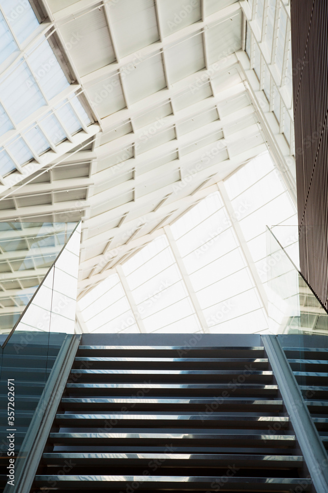 Ceiling and staircase of modern office Ceiling and staircase of modern office