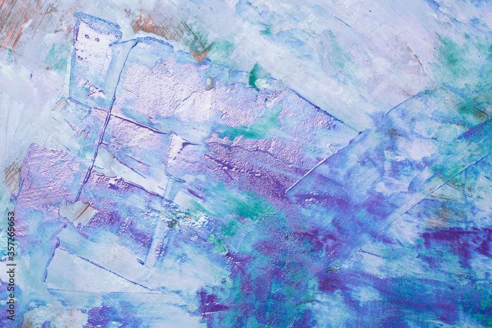 Obraz premium fresh brush stroke on stucco background