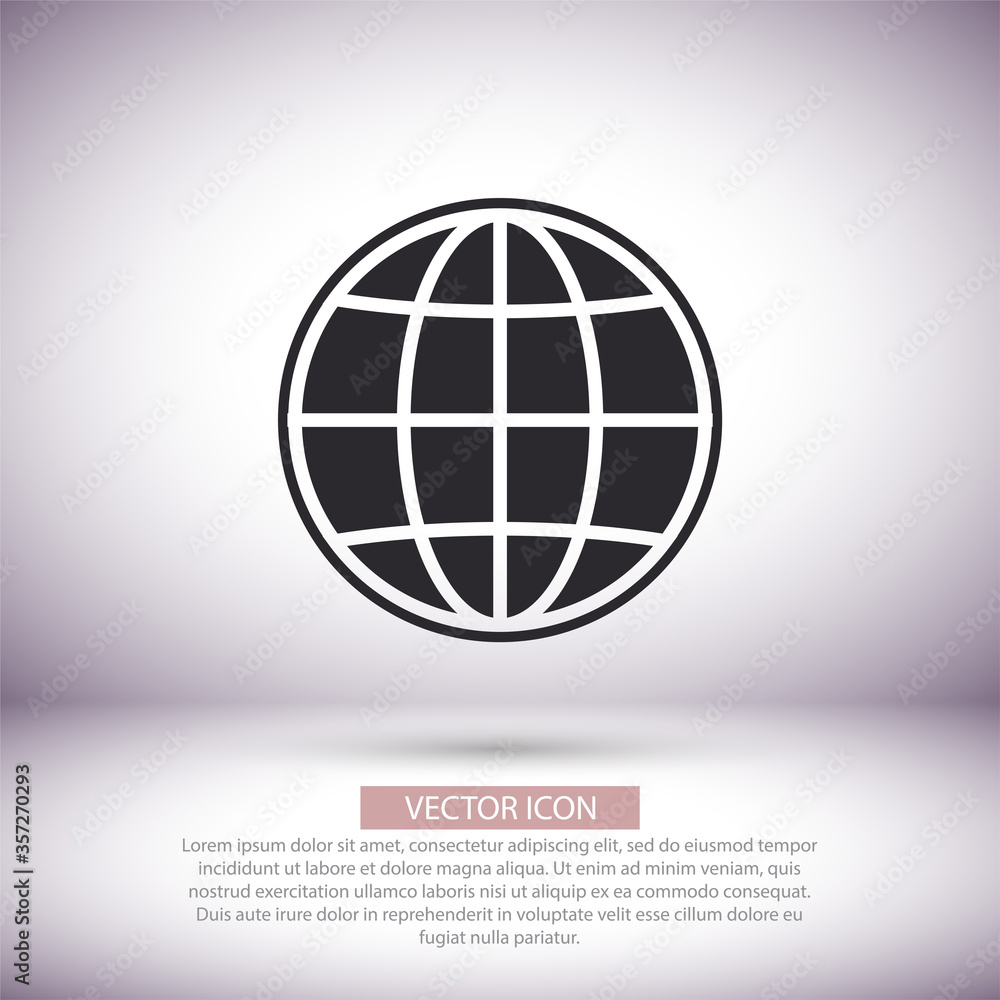 World Vector icon design 10 eps illustration World Vector icon design 10 eps illustration