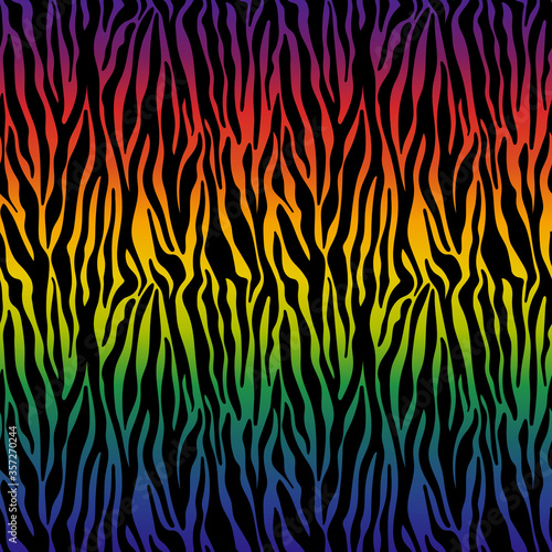 Funky Zebra Stripes Design - Black zebra stripes background