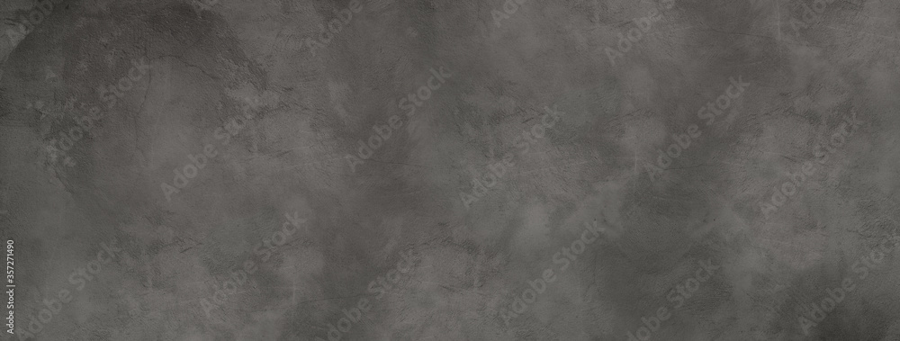 Fototapeta premium Dark concrete wall banner texture