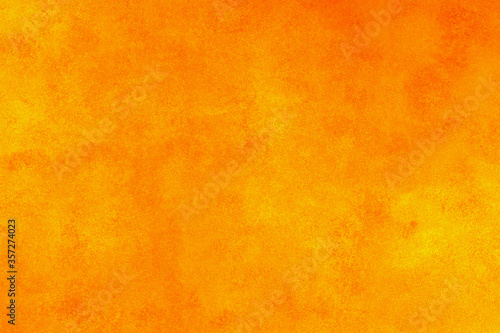 Orange concrete wall closeup. Abstract background for design. © Yevhenii