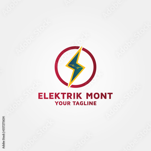 Free Download Modern Electric vector logo design template inspiration - GFXLoad