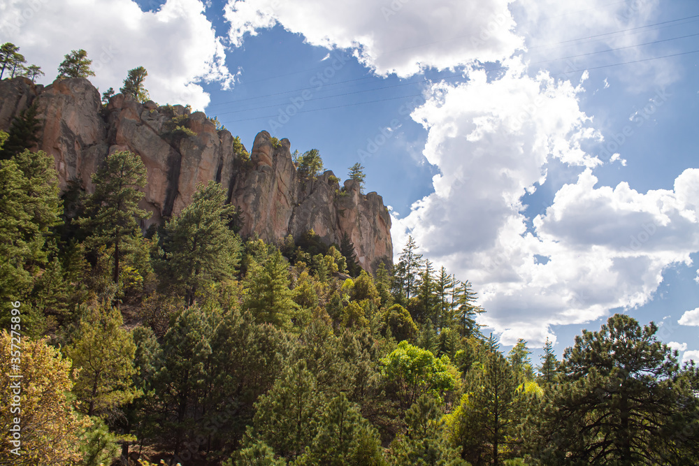 Barranco en Sierra tarahumara