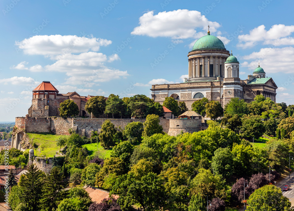 View of Esztergom basilica, Hungary