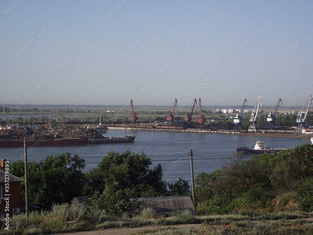 Fototapeta premium Ships in the Bay
