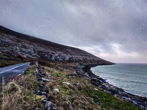 Scenic coastal road