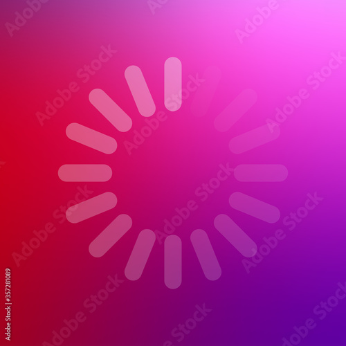 Loading .Background from a fashionable colorful gradient