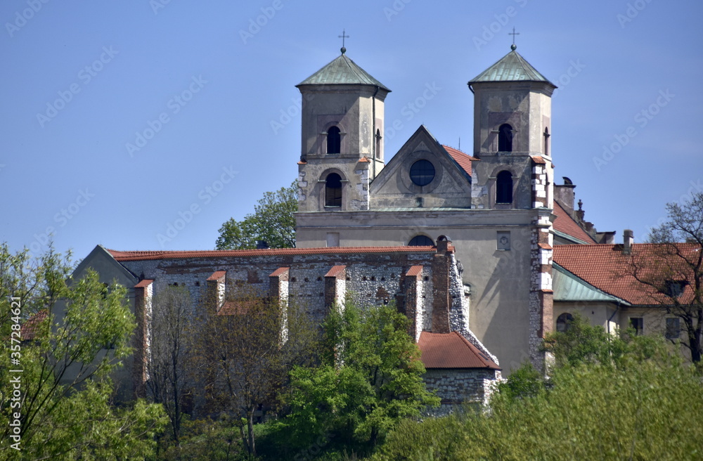 Fototapeta premium Klasztor Opactwo benedyktynów w Tyńcu pod Krakowem