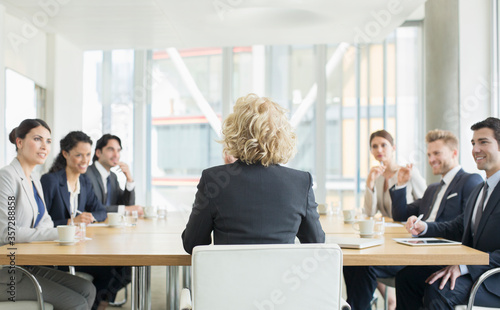 Photography Business people talking in meeting