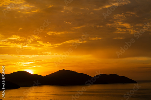 Sunset Batu Ferringhi Penang Malaysia photo