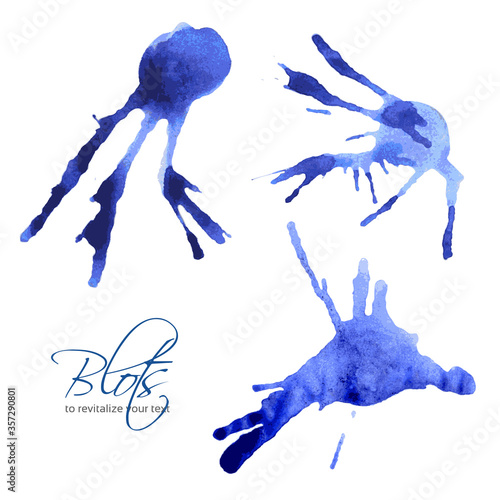 Blue blots to revitalize your text 8