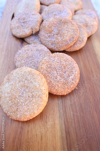 freshly baked biscochito cookies photo